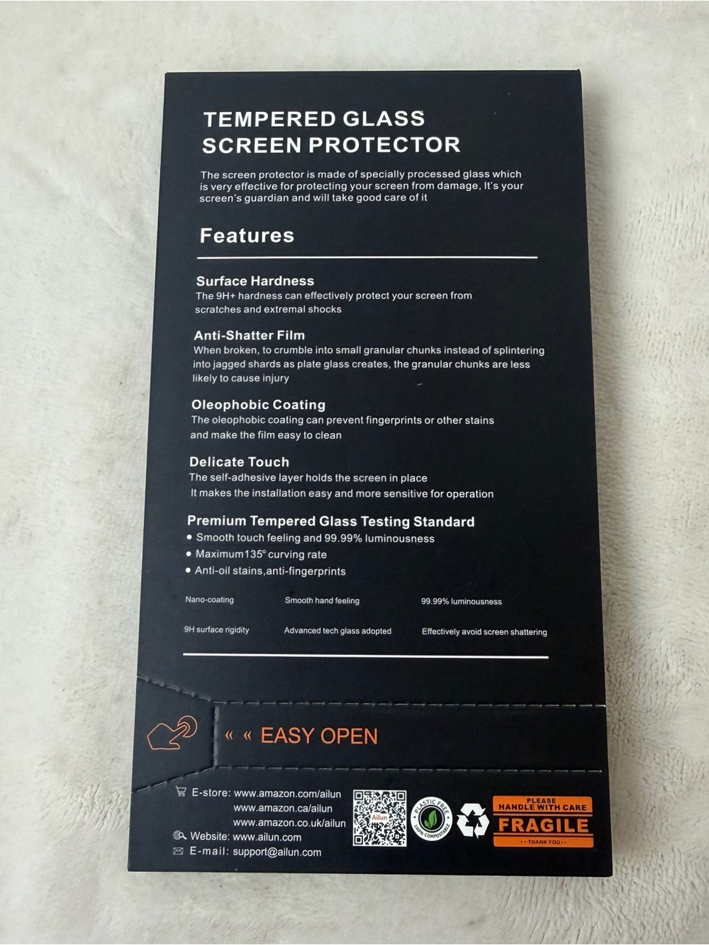 AILUN 2 Pack Screen Protector - Picture 2 of 3